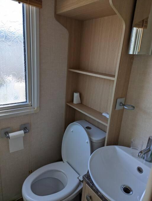 6 Berth Holiday Home On Ocean Edge Near Morecambe Heysham Dış mekan fotoğraf
